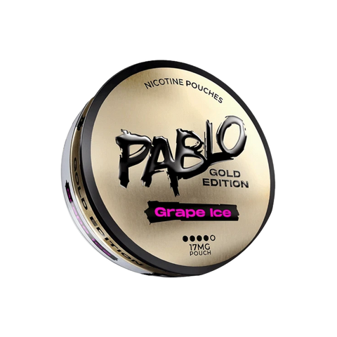 Pablo Gold Grape Ice – cutie de pliculețe cu nicotină