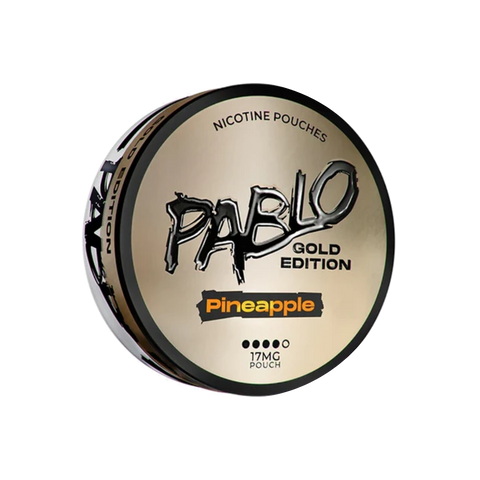 Pablo Gold Edition Pineapple – cutie de pliculețe cu nicotină