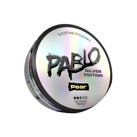 Pablo Silver Edition Pear – cutie de pliculețe cu nicotină
