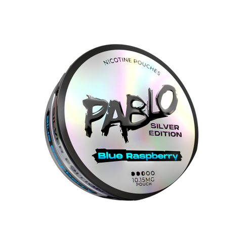 Pablo Silver Edition Blue Raspberry – cutie de pliculețe cu nicotină