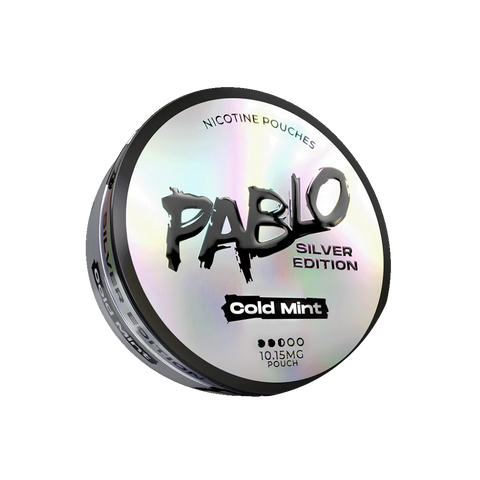 Pablo Silver Edition Cold Mint – cutie de pliculețe cu nicotină