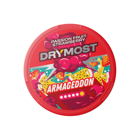 Drymost Armageddon Passion Fruit Strawberry