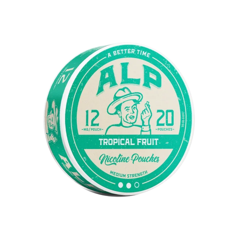 Alp Tropical Fruit 12mg – nicotine pouches can