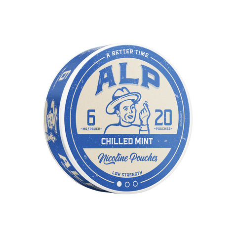 Alp Chilled Mint 6mg – nikotino maišelių dėžutė