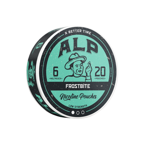 Alp Frostbite 6mg – nikotino maišelių dėžutė