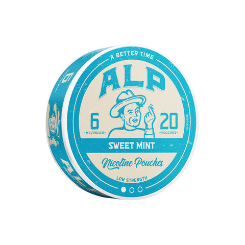 Alp Sweet Mint 6mg – nikotino maišelių dėžutė