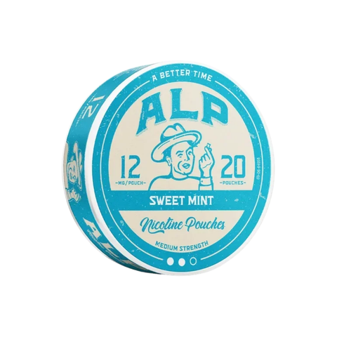 Alp Sweet Mint 12mg – nikotino maišelių dėžutė