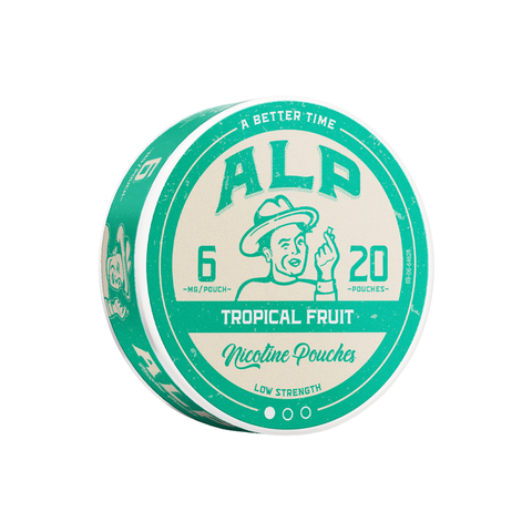 Alp Tropical Fruit 6mg – nicotinezakjes doosje