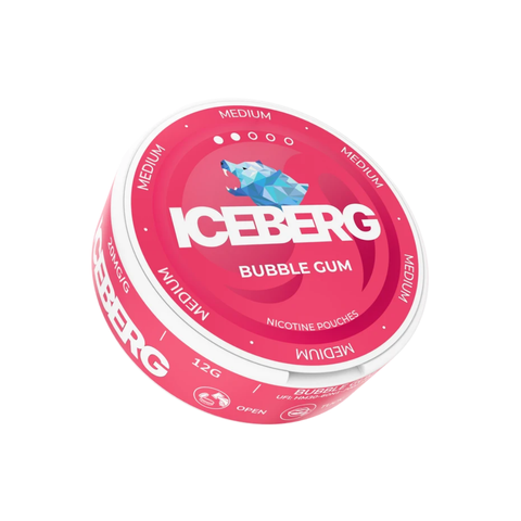 Iceberg Bubblegum 20mg – škatlica nikotinskih vrečic