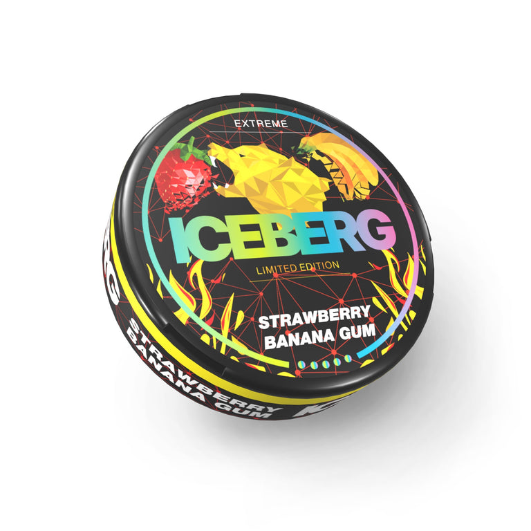 Iceberg Strawberry Banana Gum.