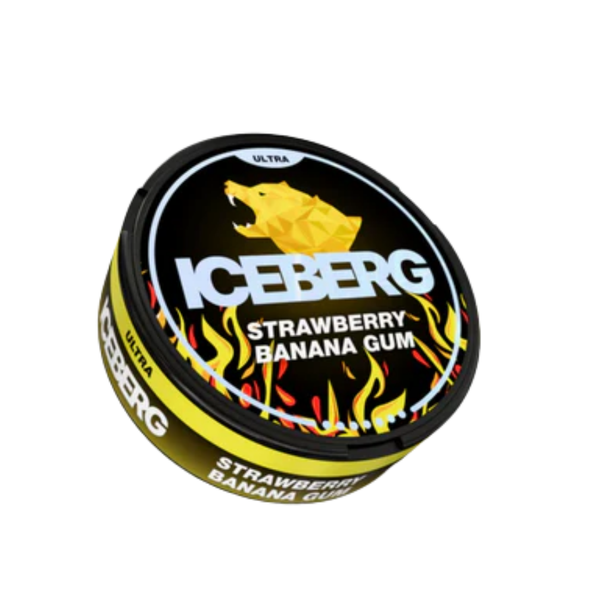 Buy Iceberg Strawberry Banana Gum 70mg | Europesnus