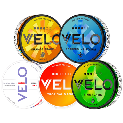 5 x Velo Mixpack