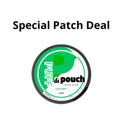 Puff & Pouch Lime 12mg - Special Patch Deals