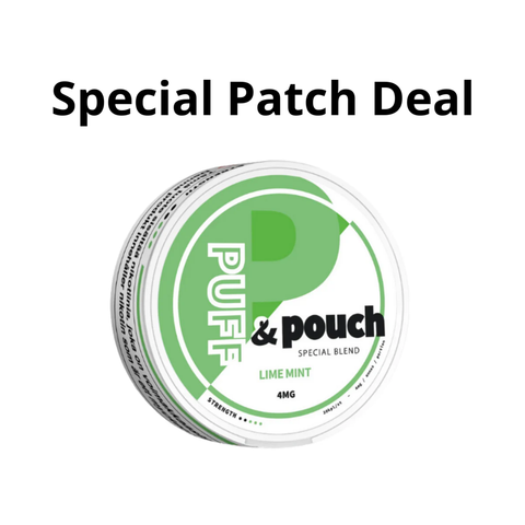 Puff & Pouch Lime 4mg - Special Patch Deals