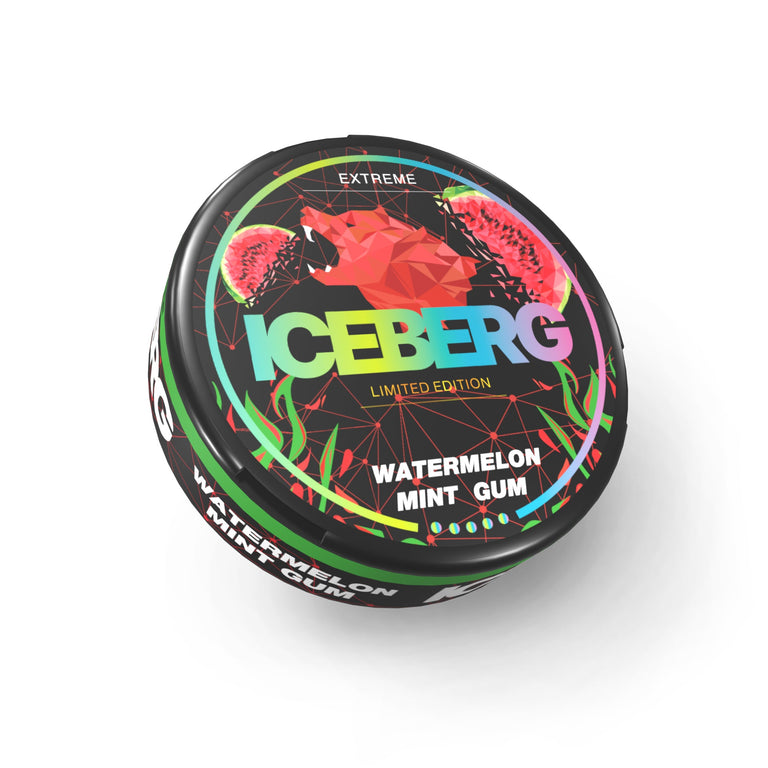 Iceberg Watermelon Mint Gum.