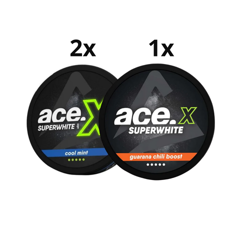 Ace Duo X Mixpack – cutie de pliculețe cu nicotină