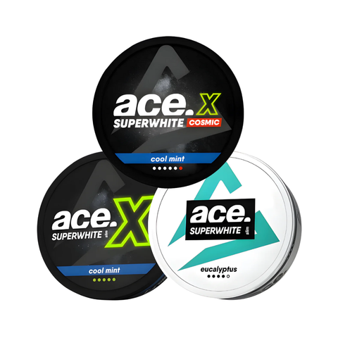 Ace Refreshing Mixpack – cutie de pliculețe cu nicotină
