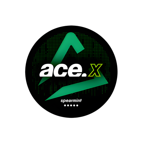 Ace X Spearmint – cutie de pliculețe cu nicotină