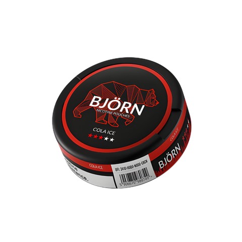 Bjorn Cola Ice Medium – cutie de pliculețe cu nicotină
