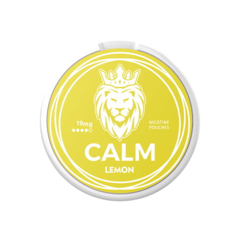 Calm Lemon – cutie de pliculețe cu nicotină