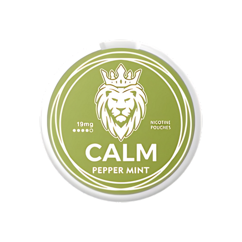 Calm Peppermint – nicotine pouches can