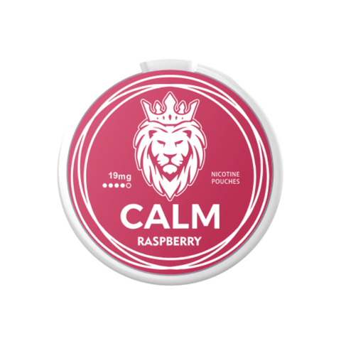 Calm Raspberry – cutie de pliculețe cu nicotină