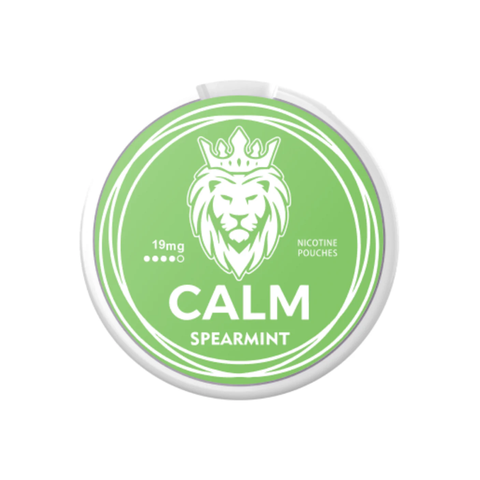 Calm Spearmint – cutie de pliculețe cu nicotină
