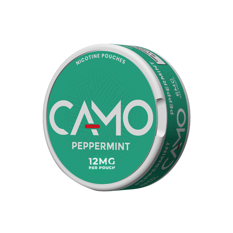 Camo Peppermint – nicotine pouches can