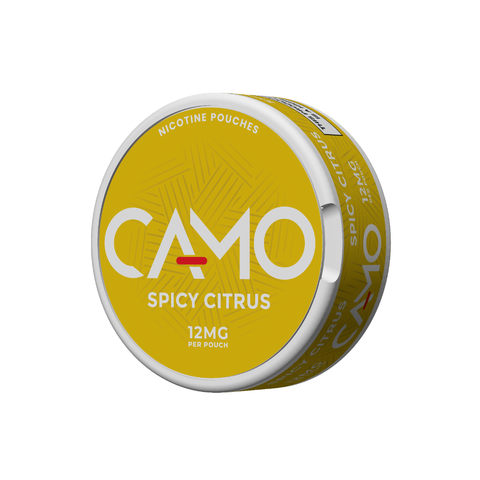 Camo Spicy Citrus – nicotine pouches can