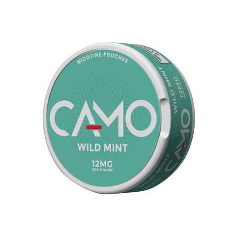 Camo Wild Mint – nicotine pouches can