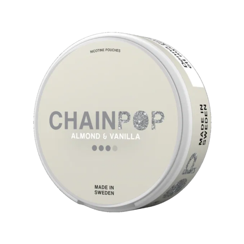Chainpop Almond &amp; Vanilla – Nikotinbeutel Dose