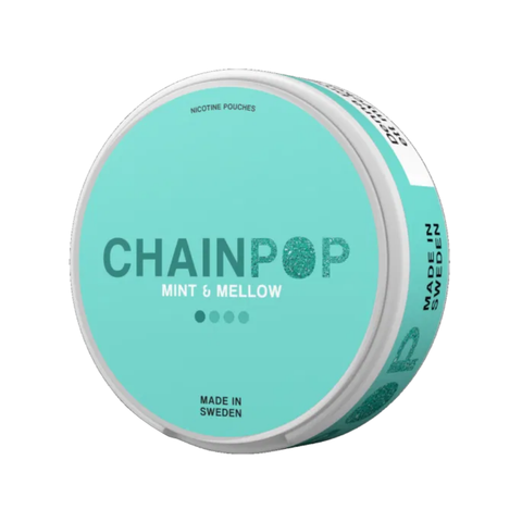 Chainpop Mint &amp; Mellow – Nikotinbeutel Dose