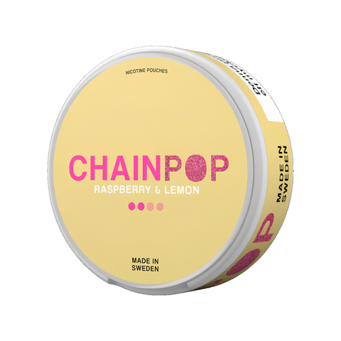 Chainpop Raspberry Lemon – Nikotinbeutel Dose