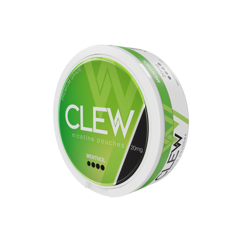 Clew Menthol 20mg – cutie de pliculețe cu nicotină