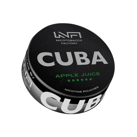 Cuba Black Apple Juice – cutie de pliculețe cu nicotină