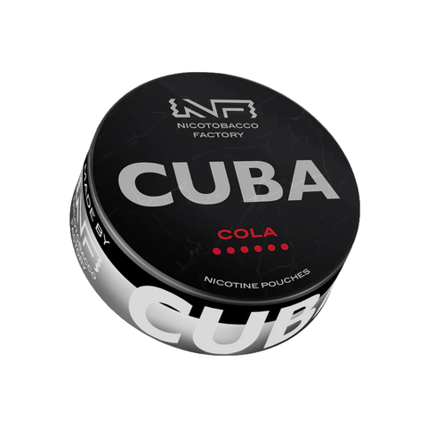 Cuba Black Cola – nicotine pouches can