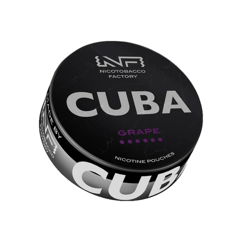 Cuba Black Grape – cutie de pliculețe cu nicotină