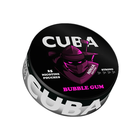 Cuba Ninja Bubblegum Slim – cutie de pliculețe cu nicotină