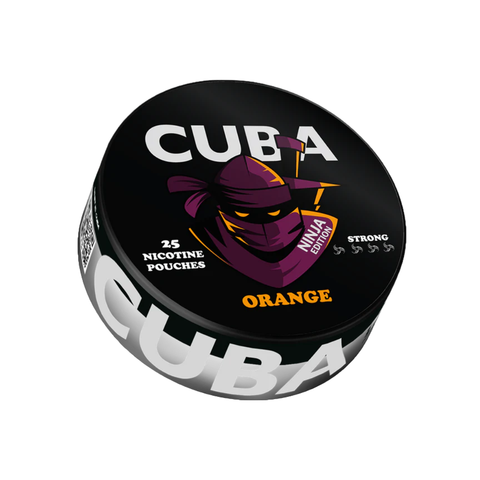 Cuba Ninja Orange Slim – cutie de pliculețe cu nicotină