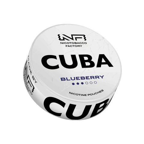 Cuba White Blueberry – cutie de pliculețe cu nicotină