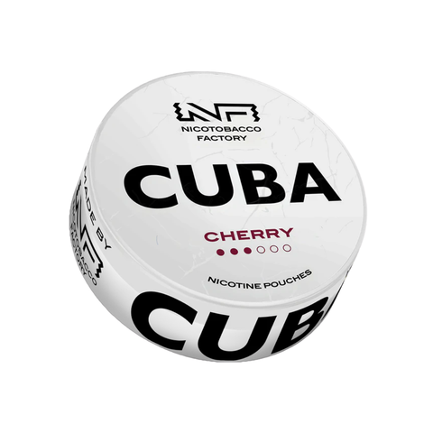 Cuba White Cherry – cutie de pliculețe cu nicotină