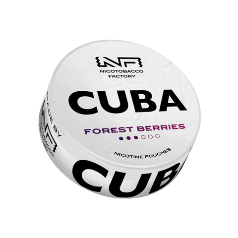 Cuba White Forest Berries – cutie de pliculețe cu nicotină