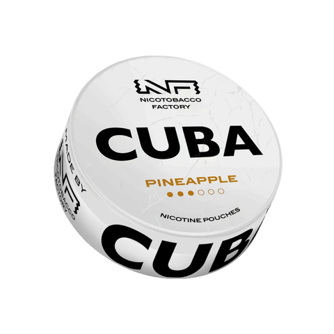 Cuba White Pineapple – cutie de pliculețe cu nicotină