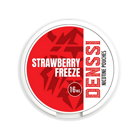 Denssi Strawberry Freeze – cutie de pliculețe cu nicotină