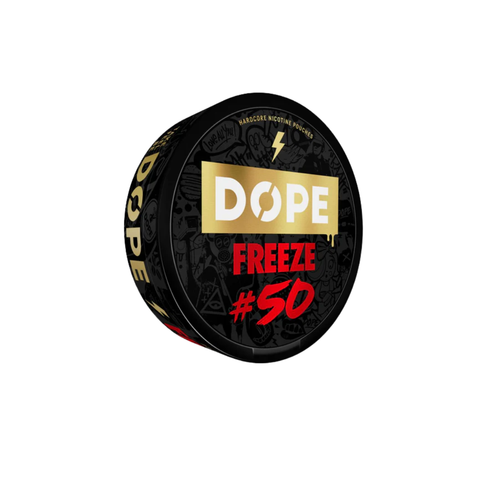 Dope Freeze 50mg – cutie de pliculețe cu nicotină