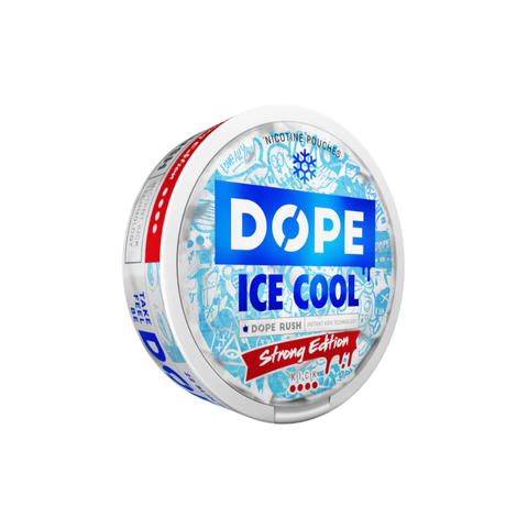 Dope Ice Cool – cutie de pliculețe cu nicotină