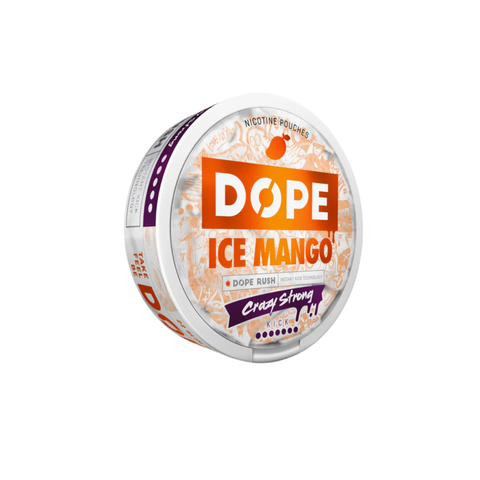 Dope Ice Mango 28,5mg – cutie de pliculețe cu nicotină