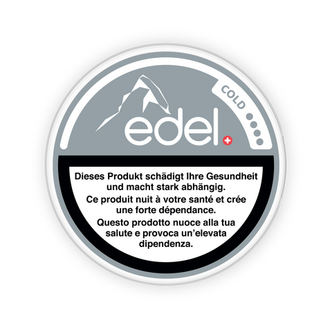 Edel Cold – cutie de pliculețe cu nicotină