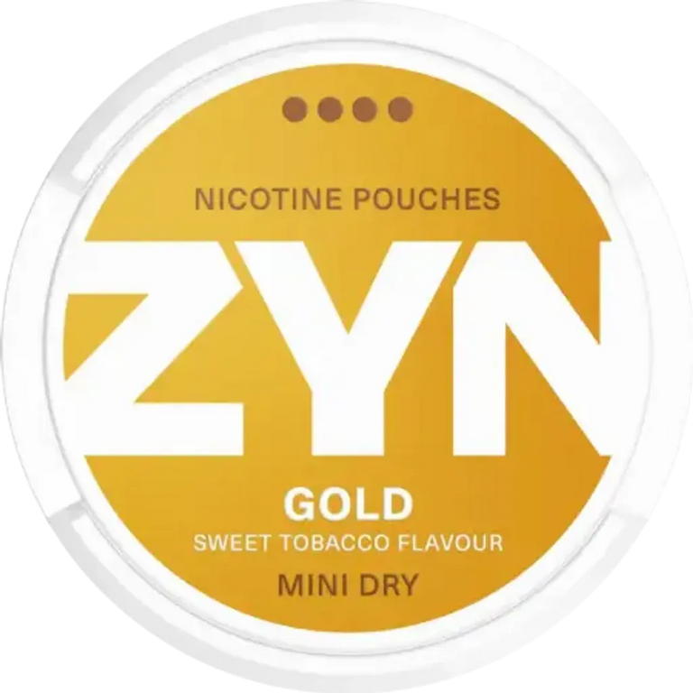 Zyn Goud Mini Droog 6 mg