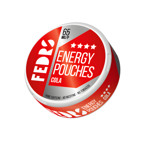 Fedrs Energy Pouches Cola – cutie de pliculețe cu cafeină
